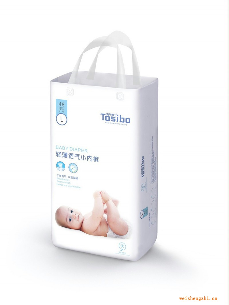 淘气博士婴儿拉拉裤生产