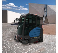 天津清洁设备|R-ZQXS容恩重骑兵扫地车_驾驶式扫地车
