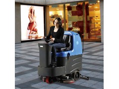 天津清洁设备|大型双刷驾驶式洗地机 R125BT85